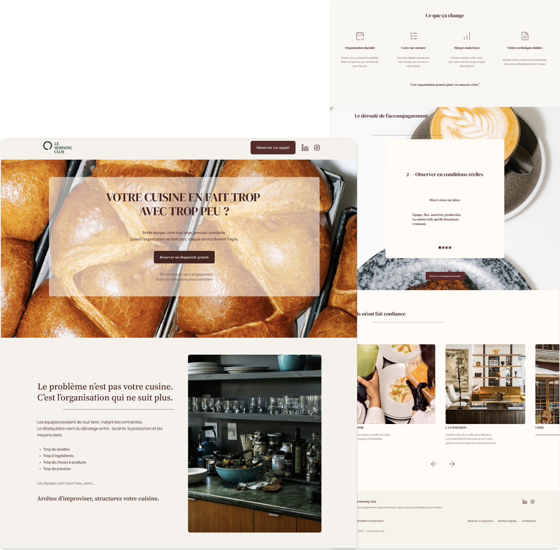 Le Morning Club — editorial homepage