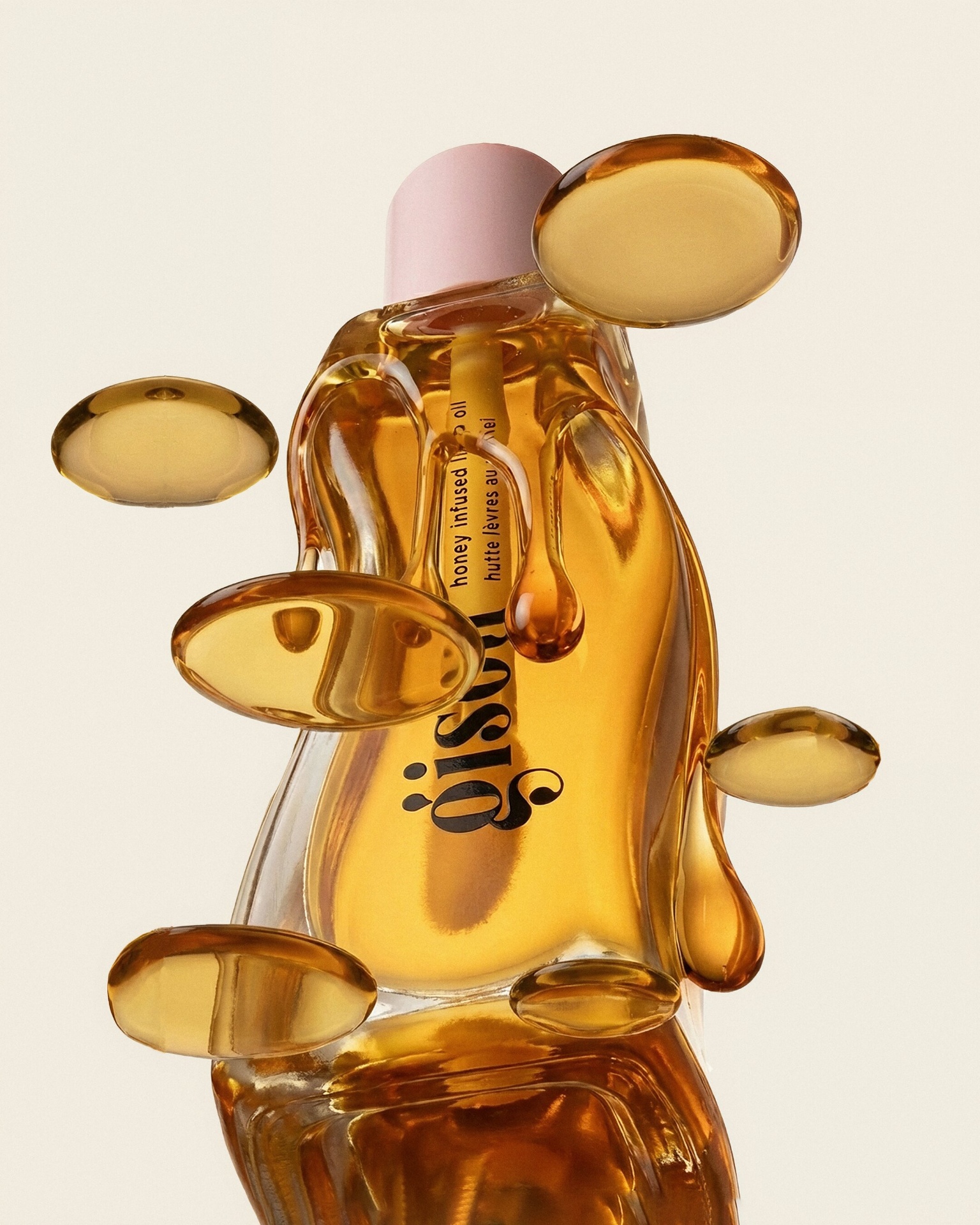 Gisou — honey droplets sculpture