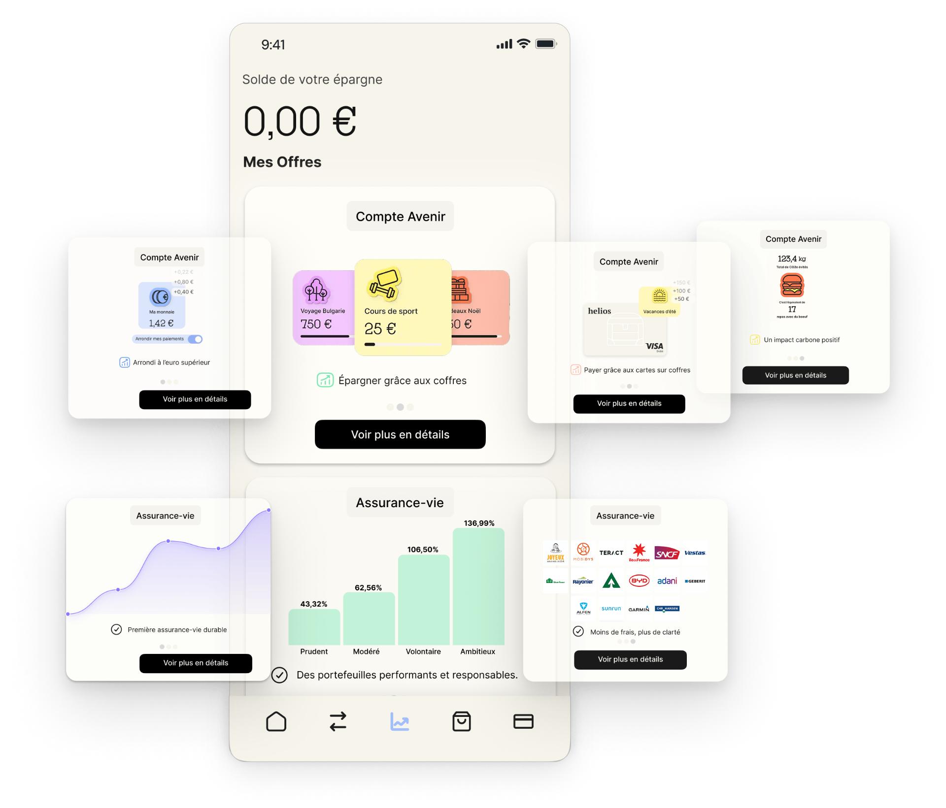 Helios Savings — offers and insurance modules