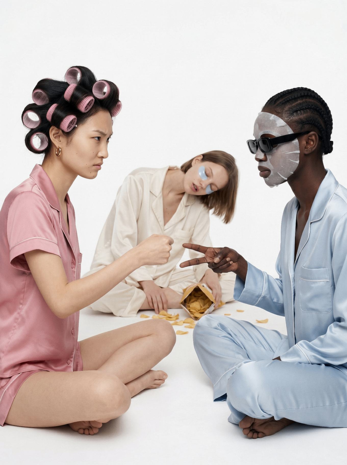 Soft Chaos — trio in pajamas